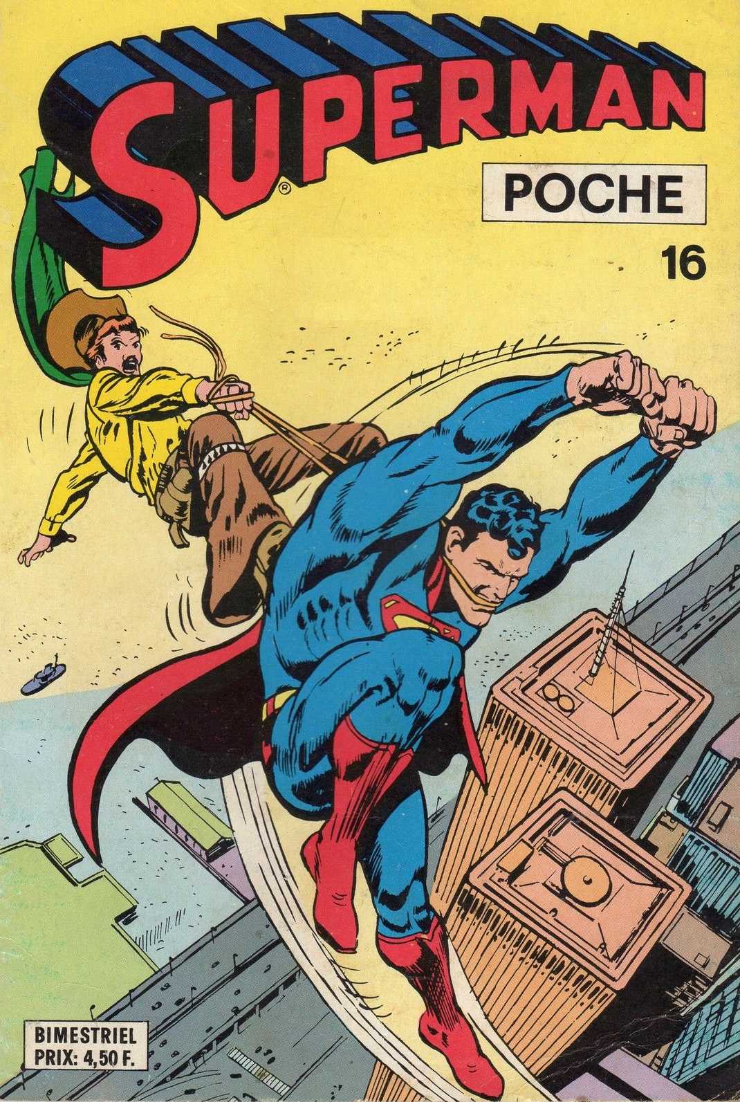 Scan de la Couverture Superman Poche n 16